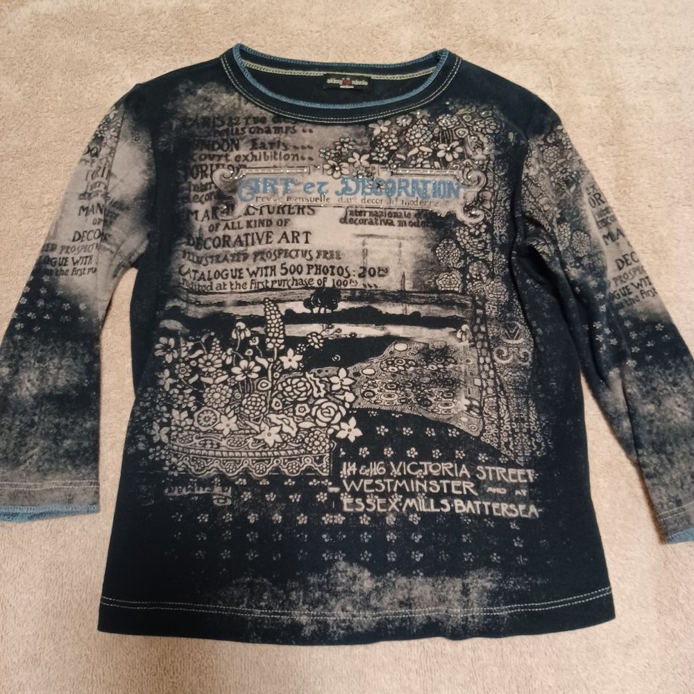 SOLD - vintage Skinny Minnie shirt, women/junior M